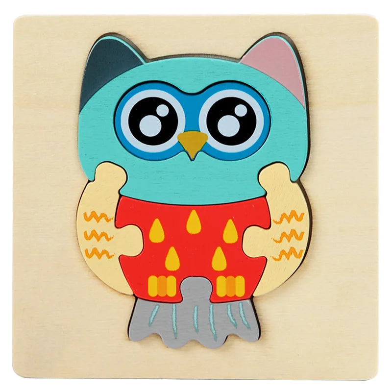 Wooden Puzzle – Fun & Early Cognitive Learning for Kids!