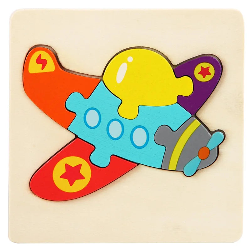 Wooden Puzzle – Fun & Early Cognitive Learning for Kids!