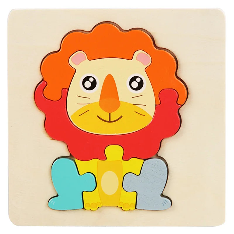 Wooden Puzzle – Fun & Early Cognitive Learning for Kids!