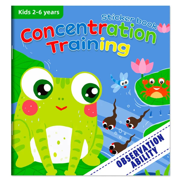 Montessori Cartoon Sticker Books