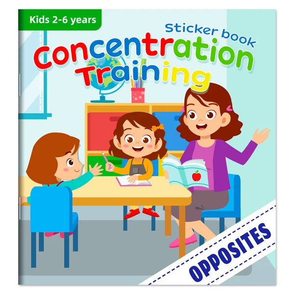 Montessori Cartoon Sticker Books