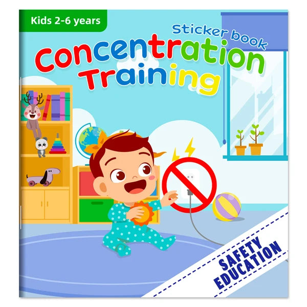 Montessori Cartoon Sticker Books