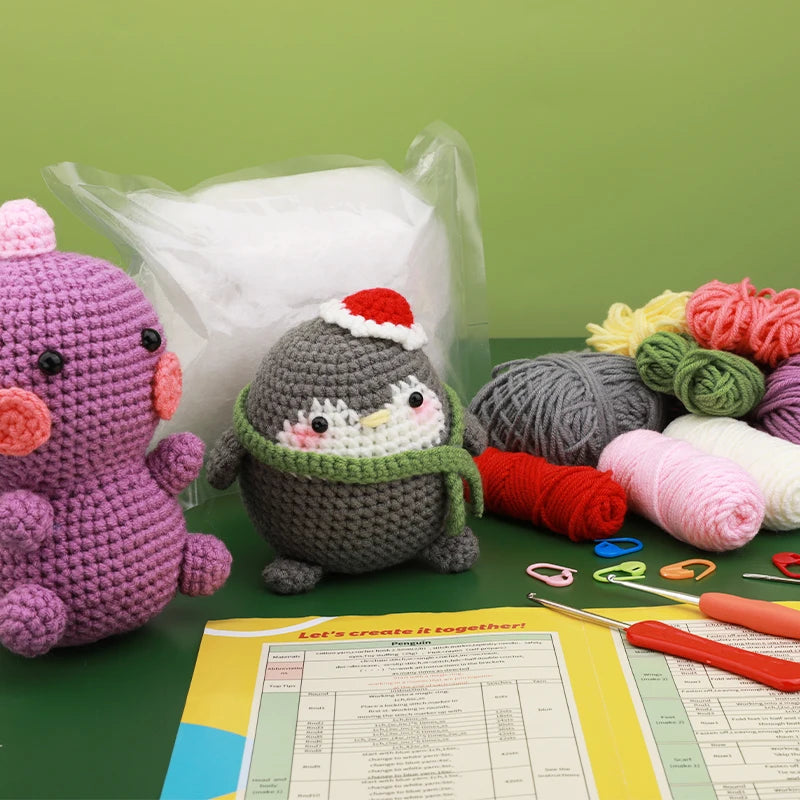 Crochet Kit – Fun DIY Knitting for Beginners!