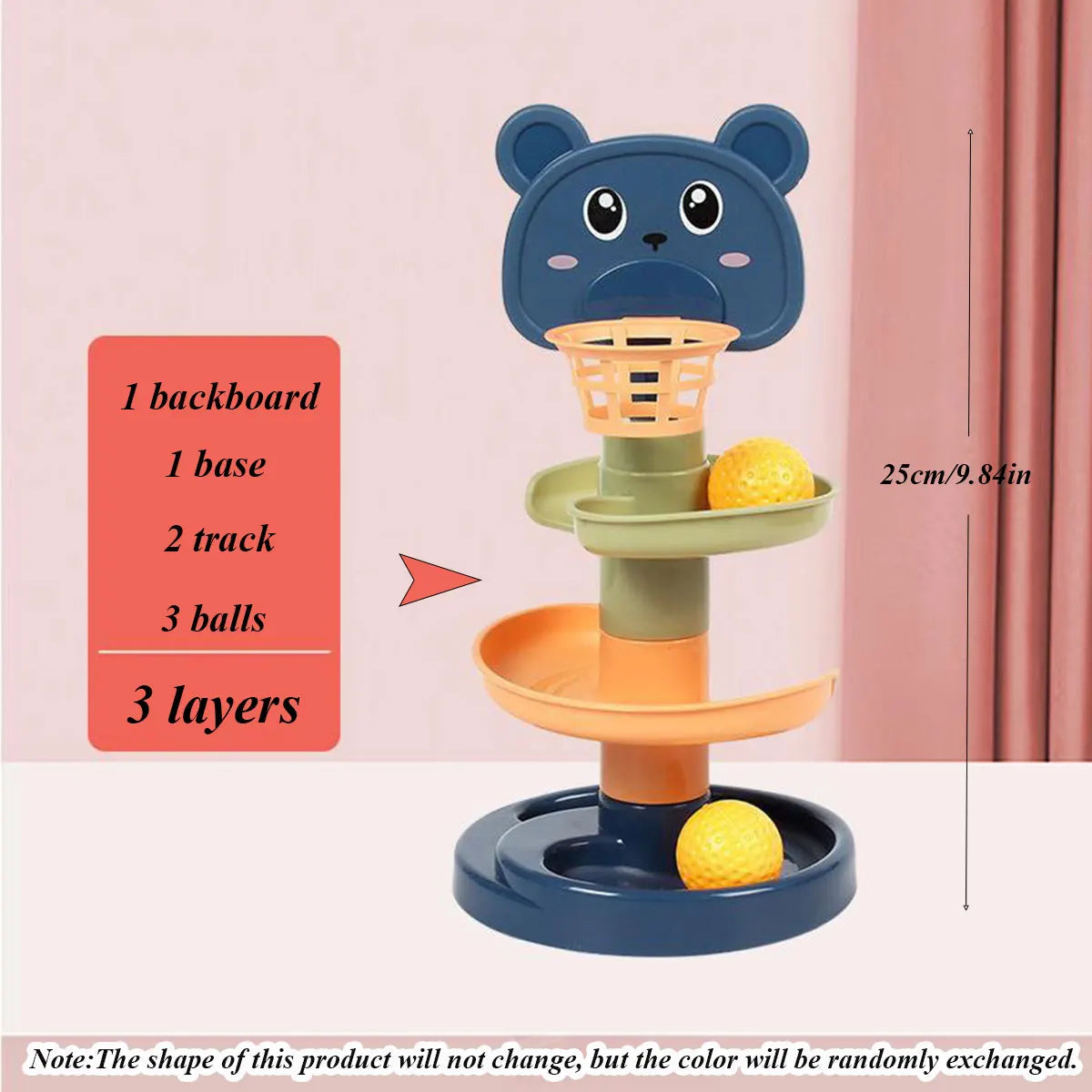 Multi-Layer Rolling Ball Track