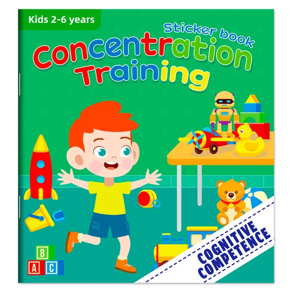 Montessori Cartoon Sticker Books