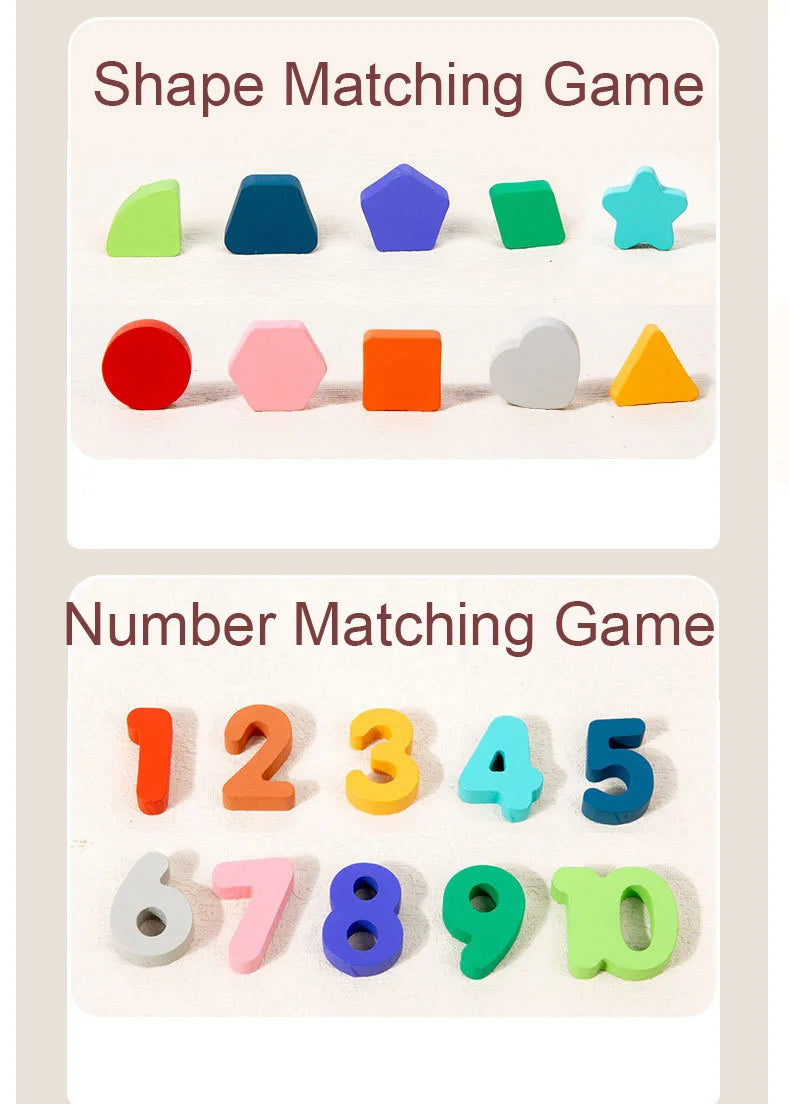 Montessori Wooden Busy Board