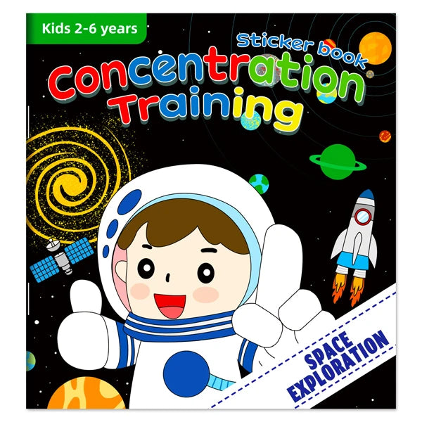 Montessori Cartoon Sticker Books