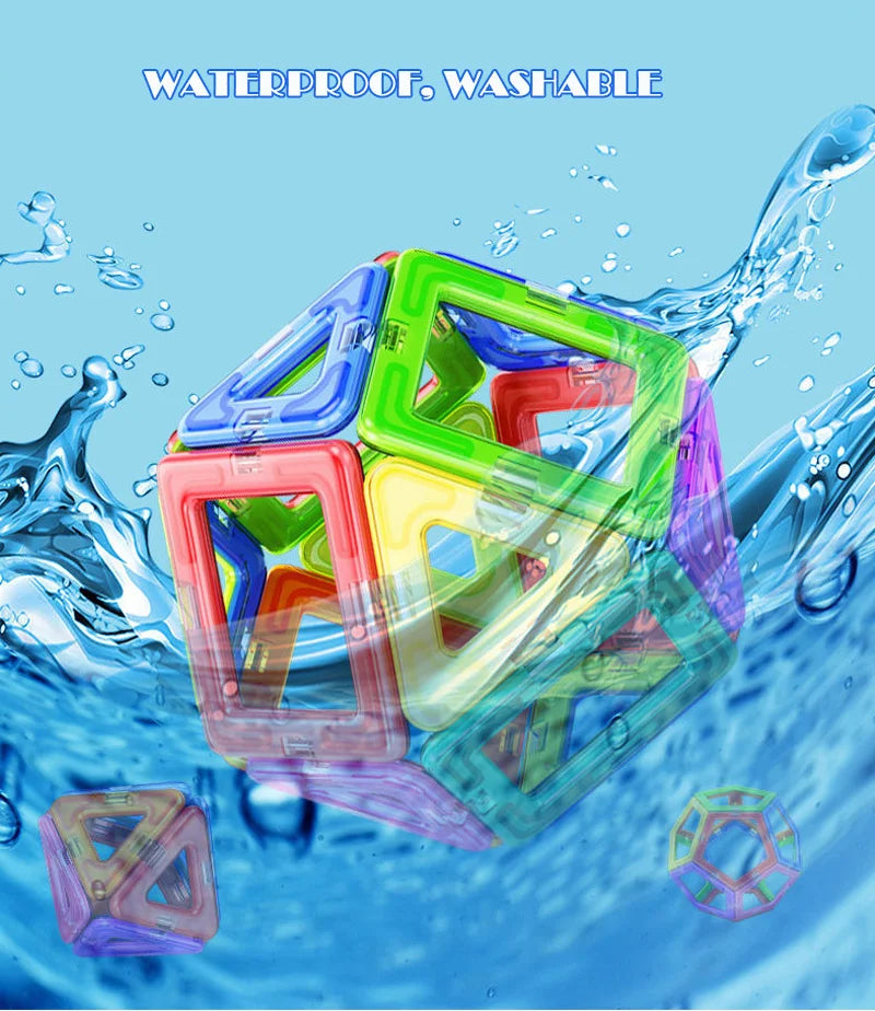 Big Size Magnetic Building Blocks – Creative & Educational Fun!