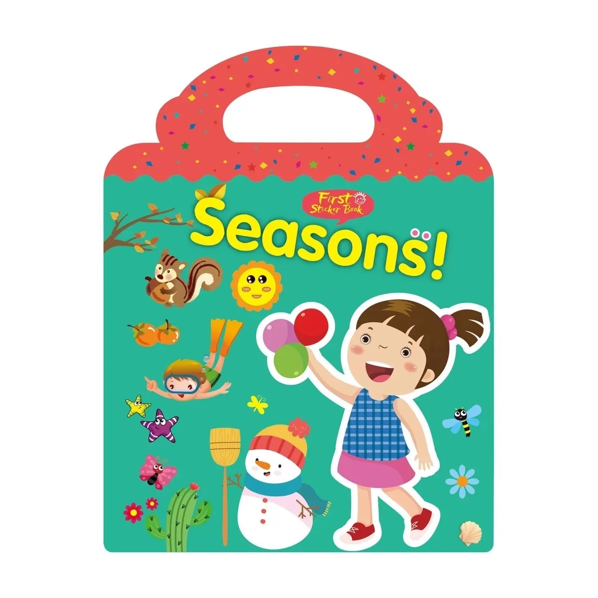 Reusable Scene Stickers – Interactive DIY Sticker Book for Kids!