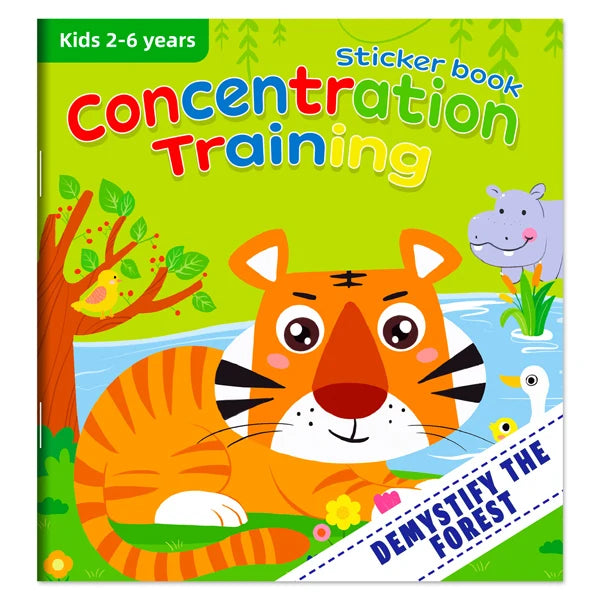 Montessori Cartoon Sticker Books