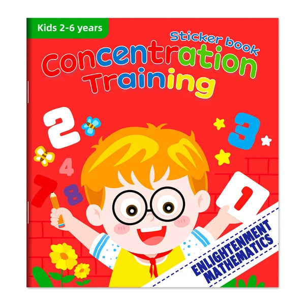 Montessori Cartoon Sticker Books