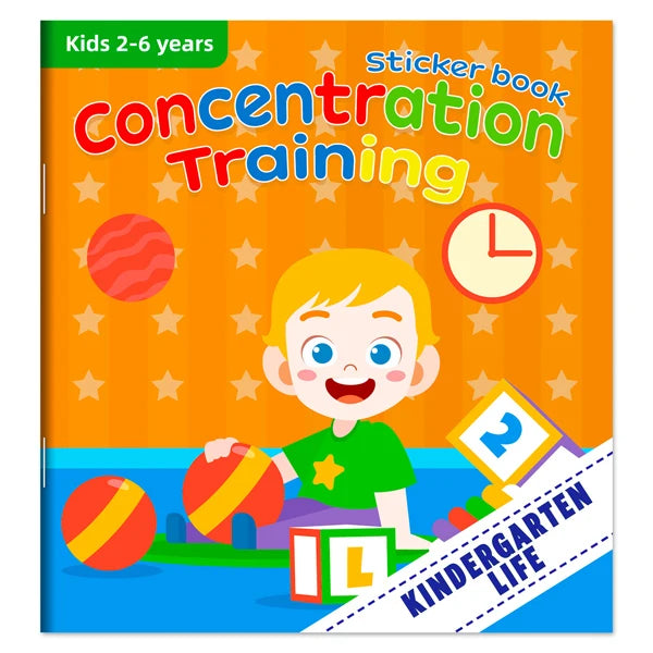Montessori Cartoon Sticker Books