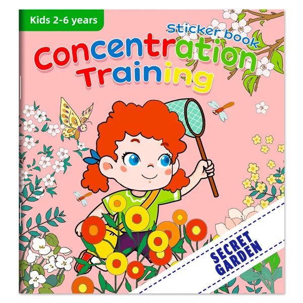 Montessori Cartoon Sticker Books