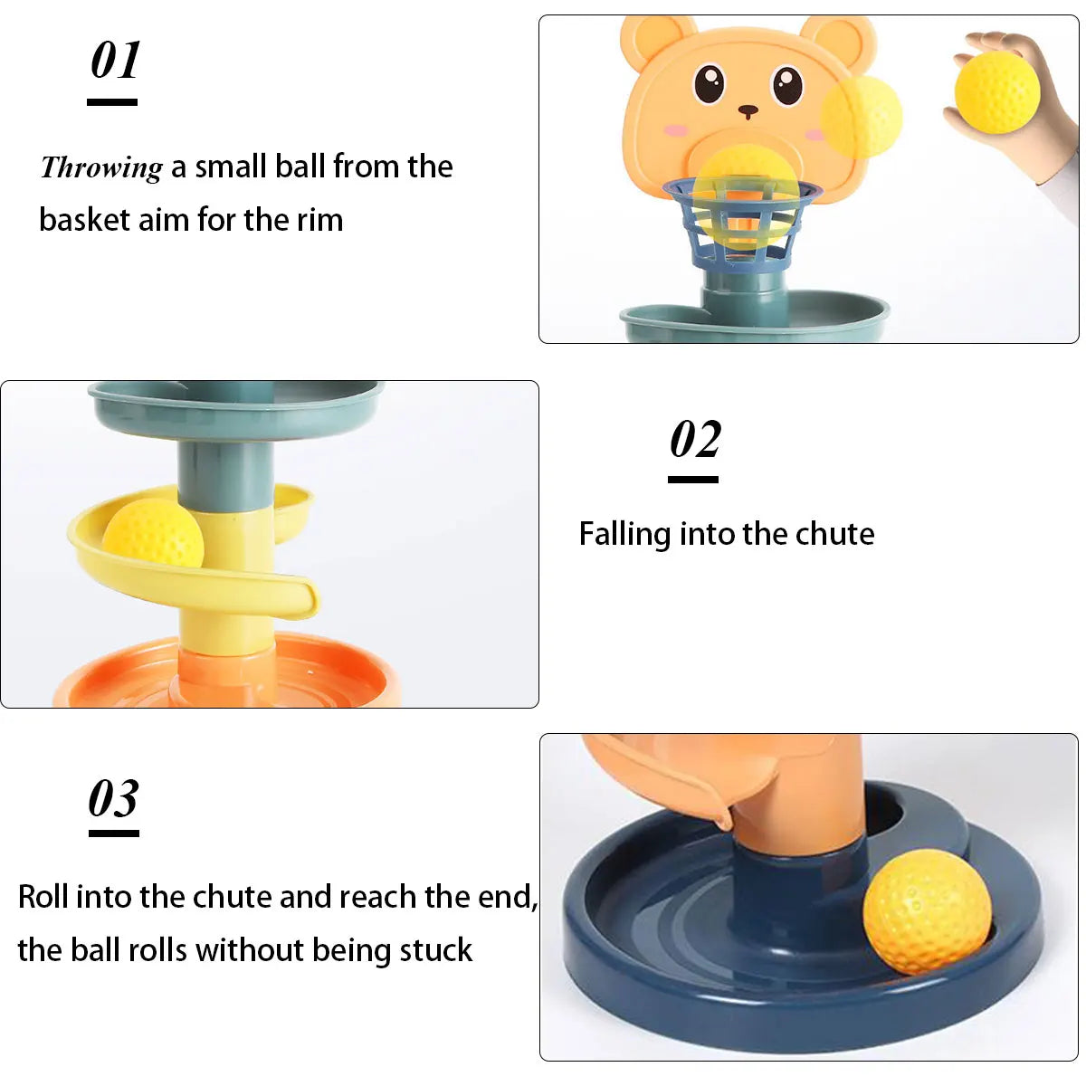 Multi-Layer Rolling Ball Track