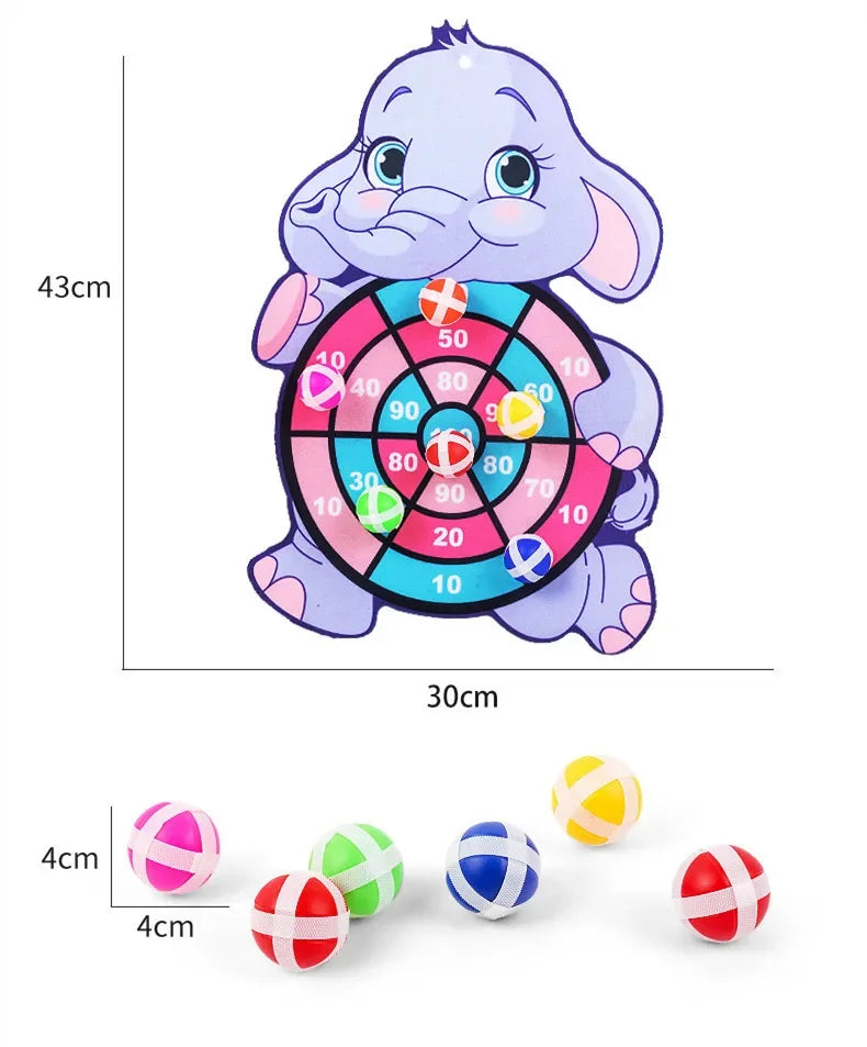 Educational Dart Board Game for Kids