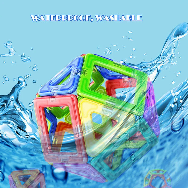 Big Size Magnetic Building Blocks – Creative & Educational Fun!