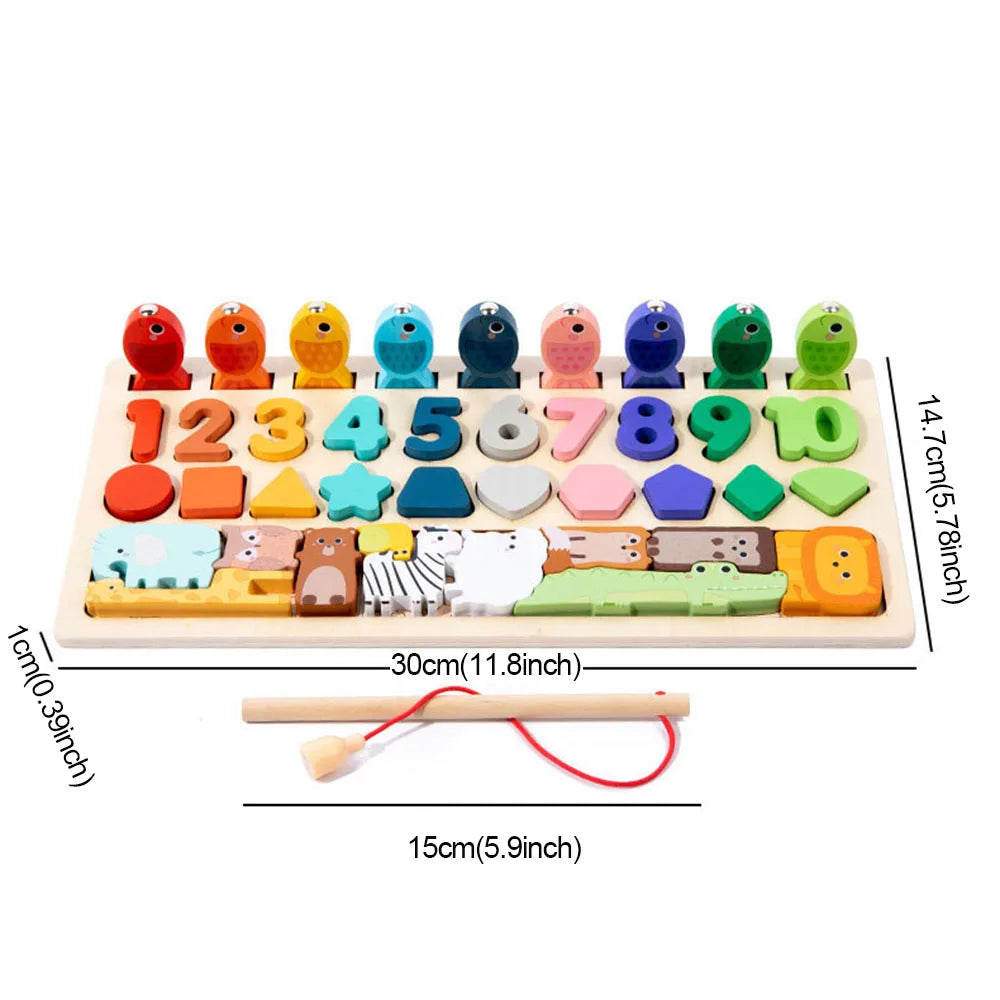 Montessori Wooden Busy Board