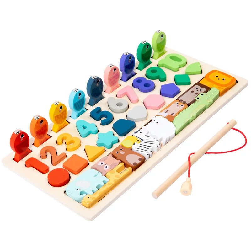 Montessori Wooden Busy Board