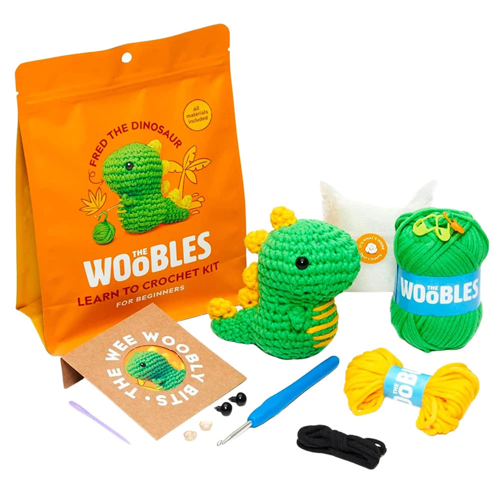 Crochet Your Own Adorable Stuffed Animals – A Fun DIY Kit for Beginners!