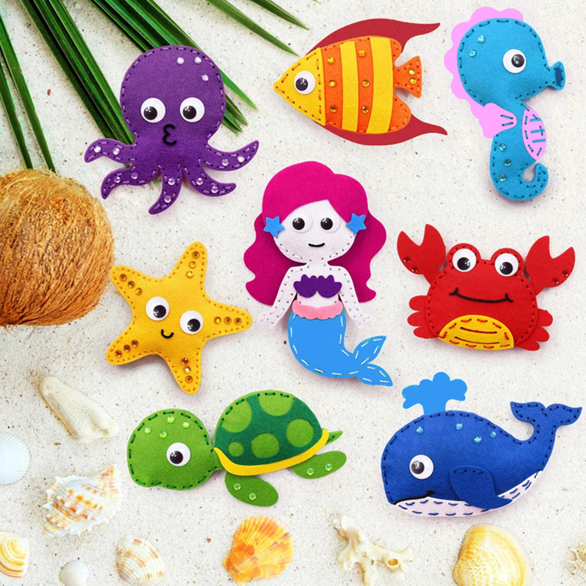 Sea Animals Sewing Kit – Create Your Own Ocean Friends!