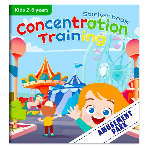 Montessori Cartoon Sticker Books