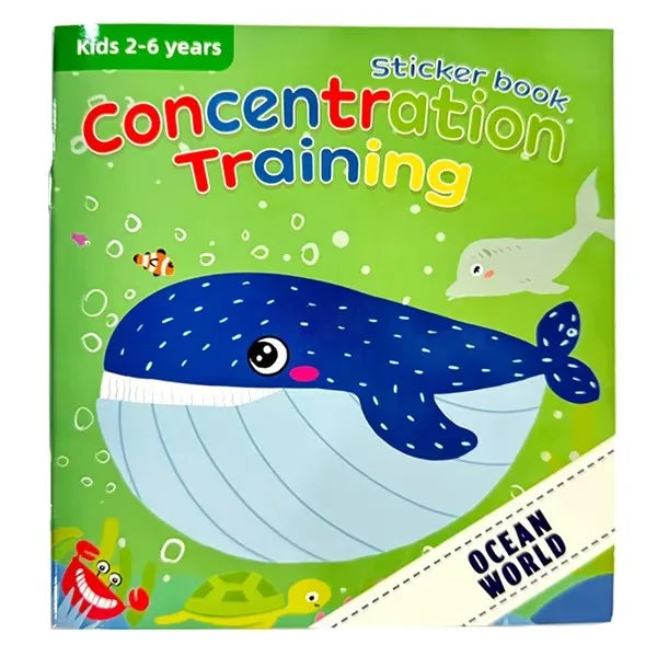 Montessori Cartoon Sticker Books