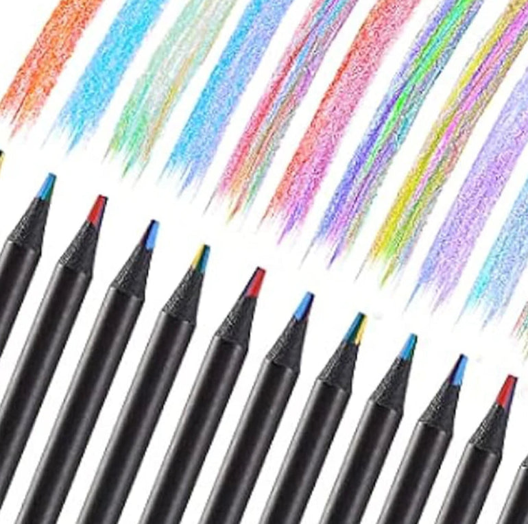 10 Multi-Colored Pencils
