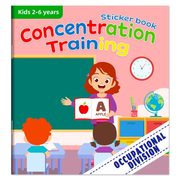 Montessori Cartoon Sticker Books