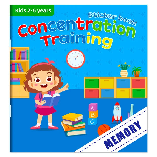 Montessori Cartoon Sticker Books