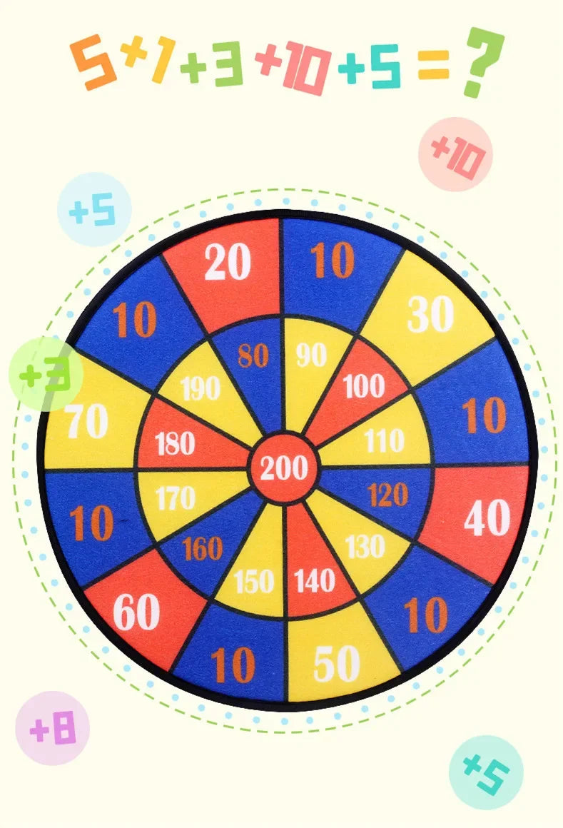 Educational Dart Board Game for Kids