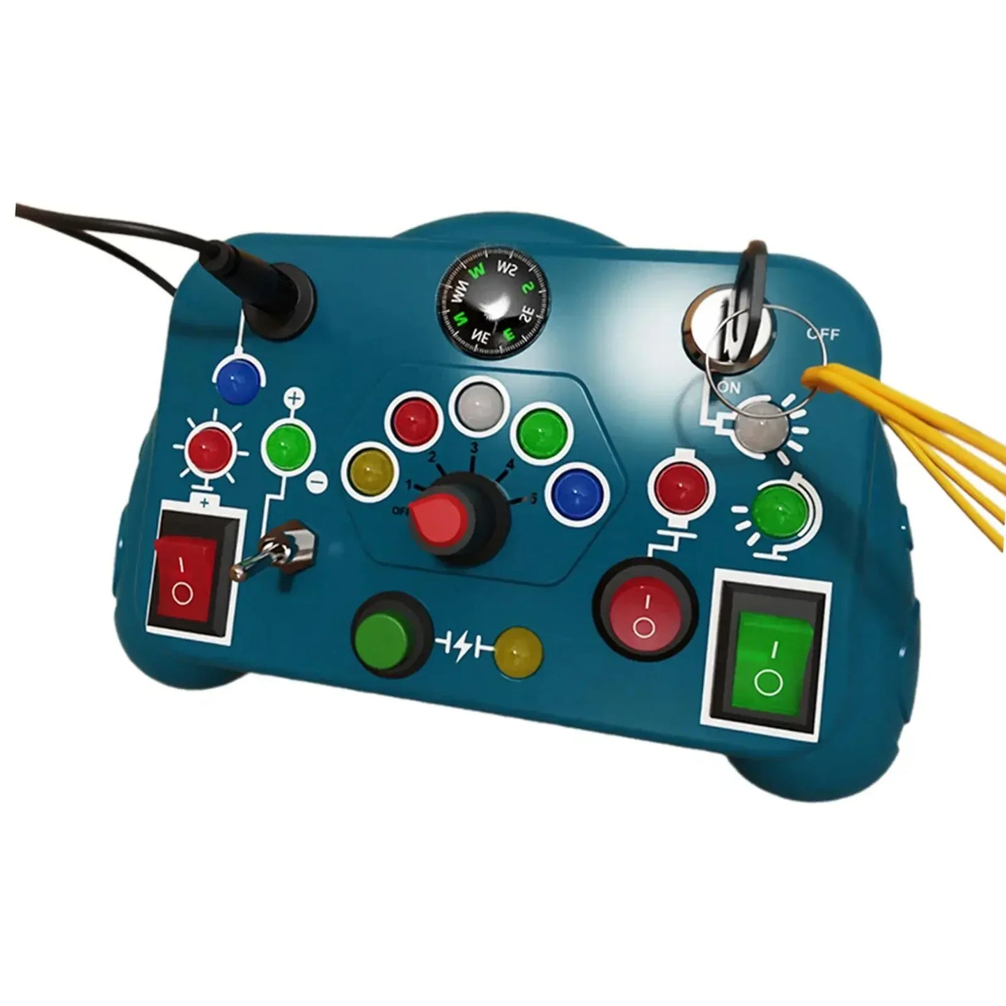 Busy Board LED Lights Switch Sensory Montessori Toy