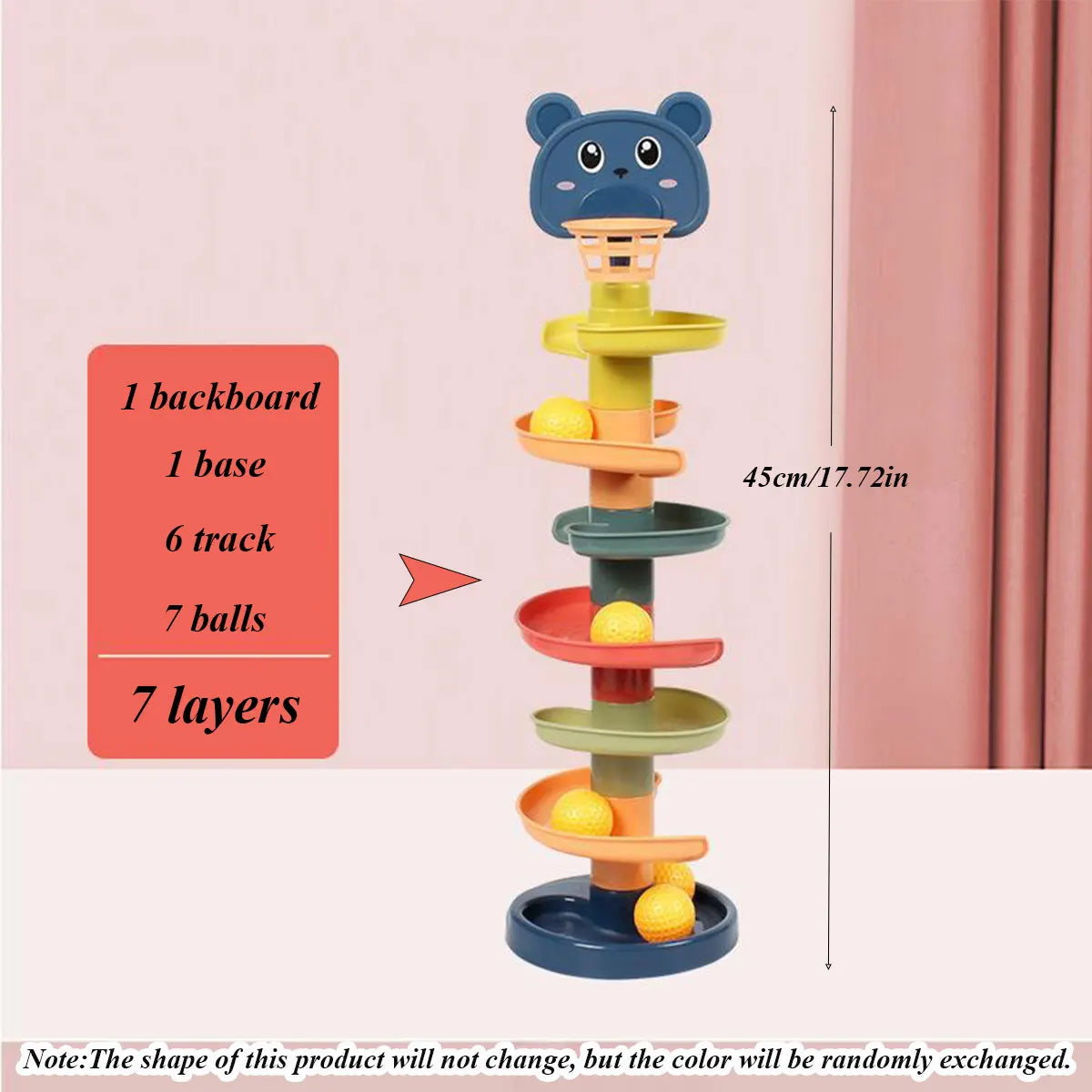 Multi-Layer Rolling Ball Track