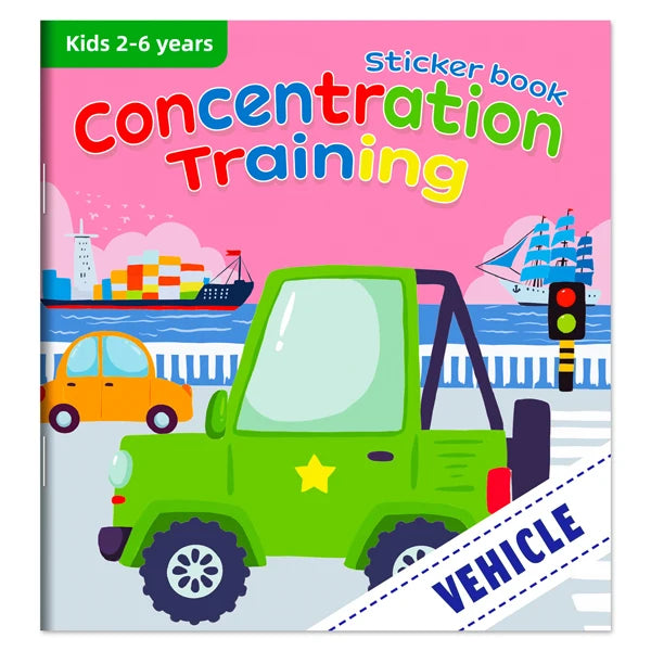 Montessori Cartoon Sticker Books