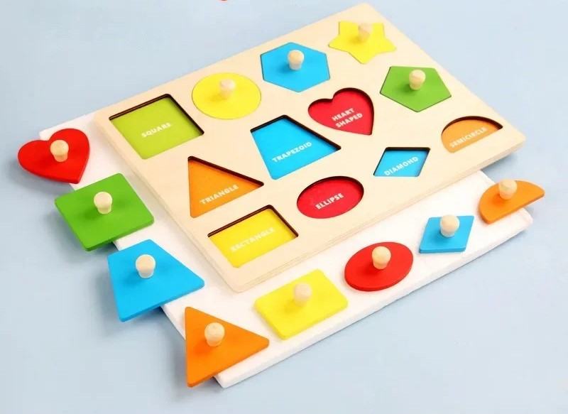 Montessori Geometric Panel