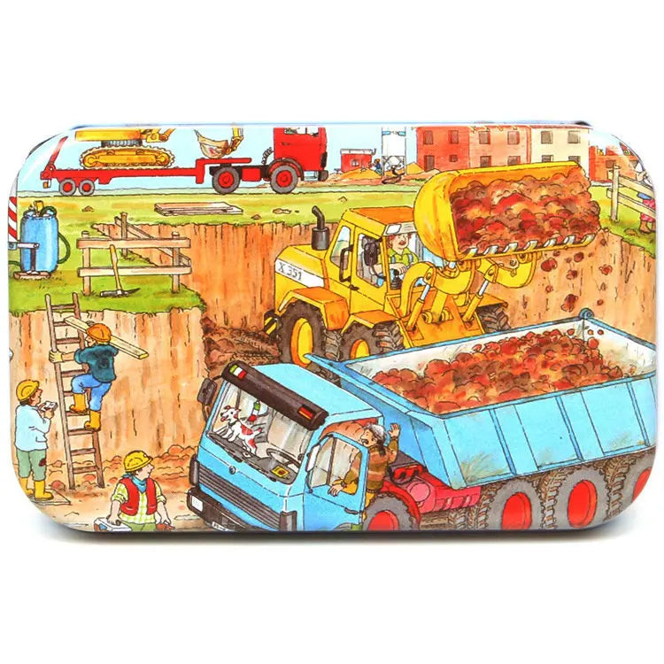 60-Piece Wooden Puzzle Set