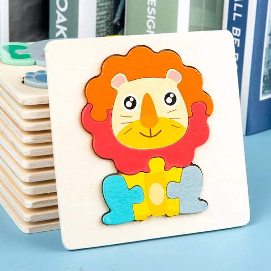 Wooden Puzzle – Fun & Early Cognitive Learning for Kids!