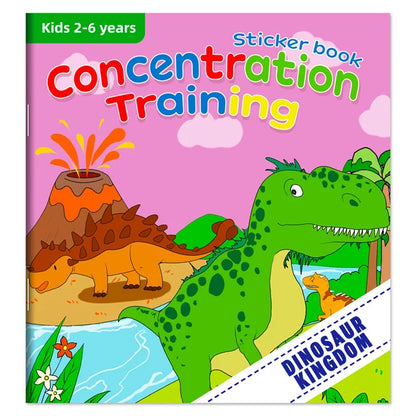 Montessori Cartoon Sticker Books