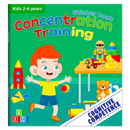 Montessori Cartoon Sticker Books