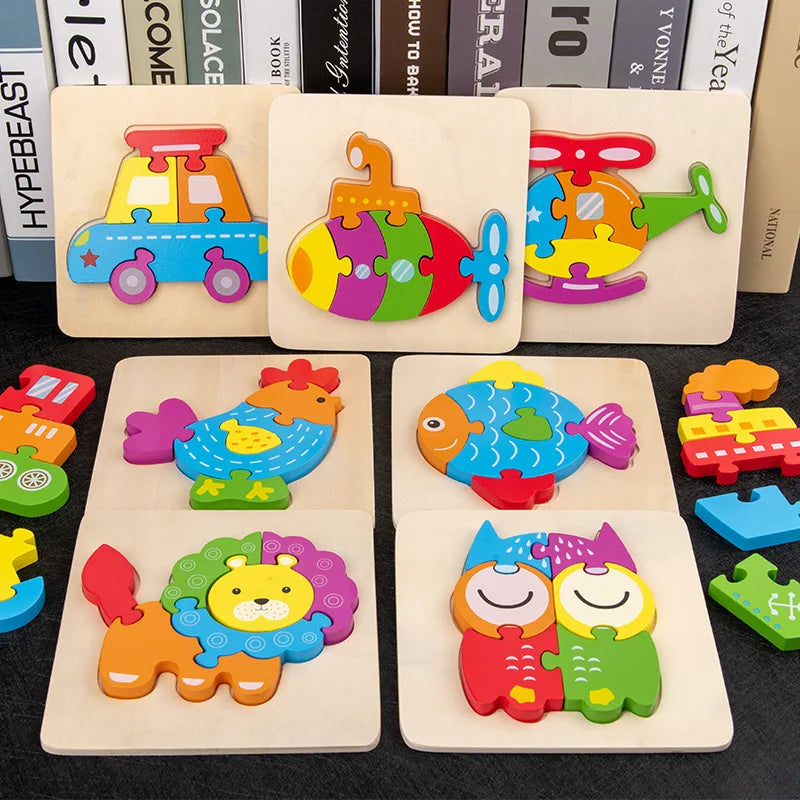 Montessori Wooden Puzzle