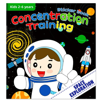 Montessori Cartoon Sticker Books