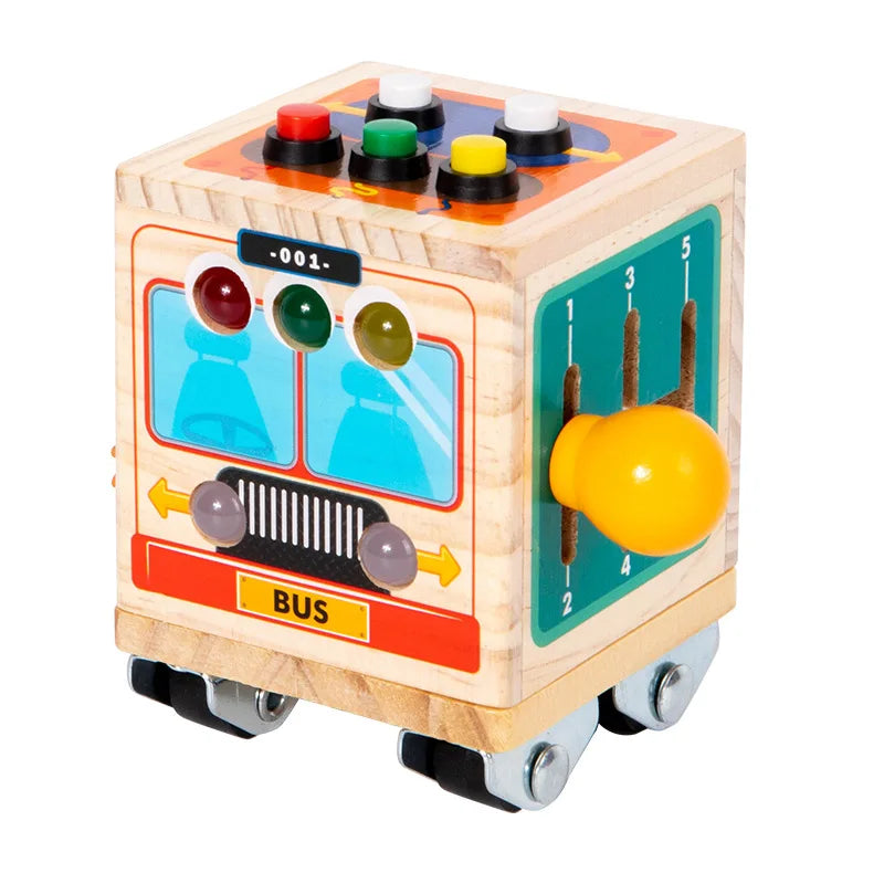 Montessori Busy Cube Bus