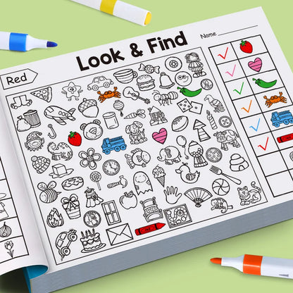 Children’s Search & Find Activity Book – Fun Learning Through Play!