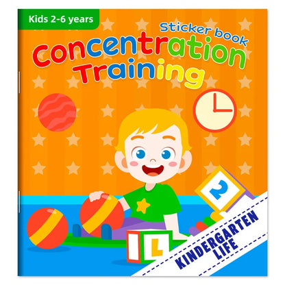 Montessori Cartoon Sticker Books