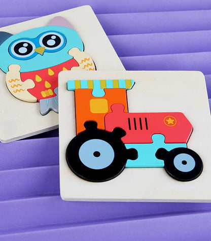 Wooden Puzzle – Fun & Early Cognitive Learning for Kids!