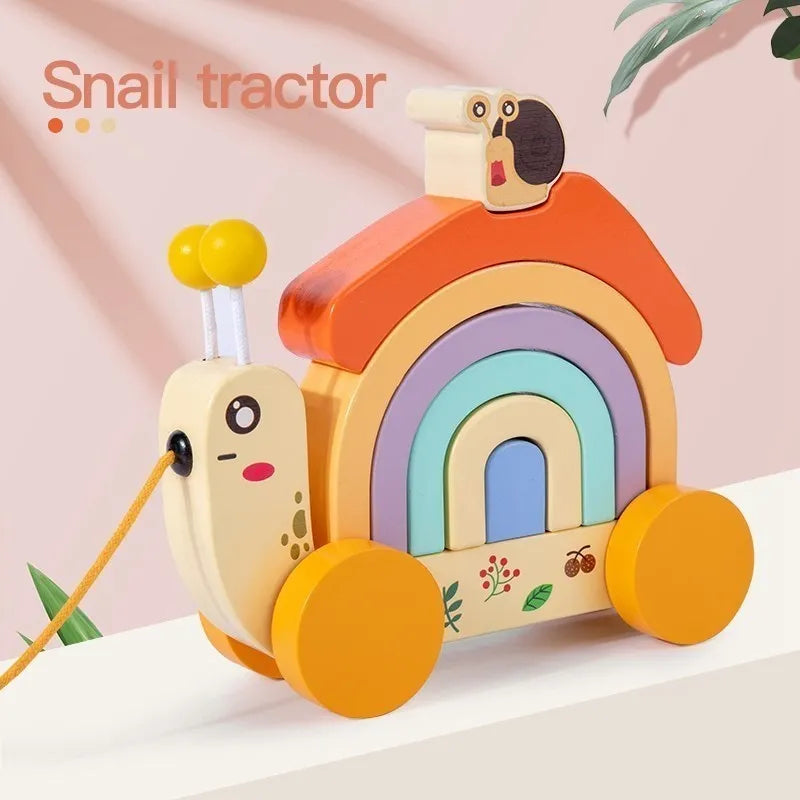 Montessori Snail Rally Car