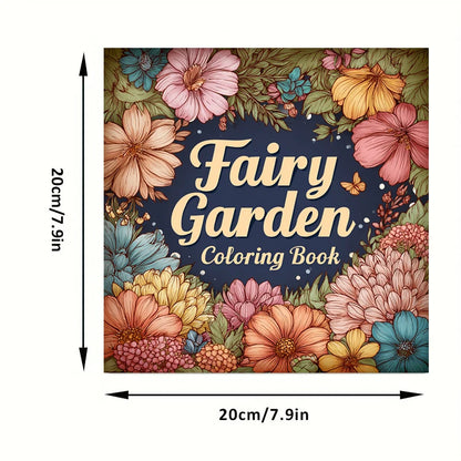 Fairy Garden Colouring Book