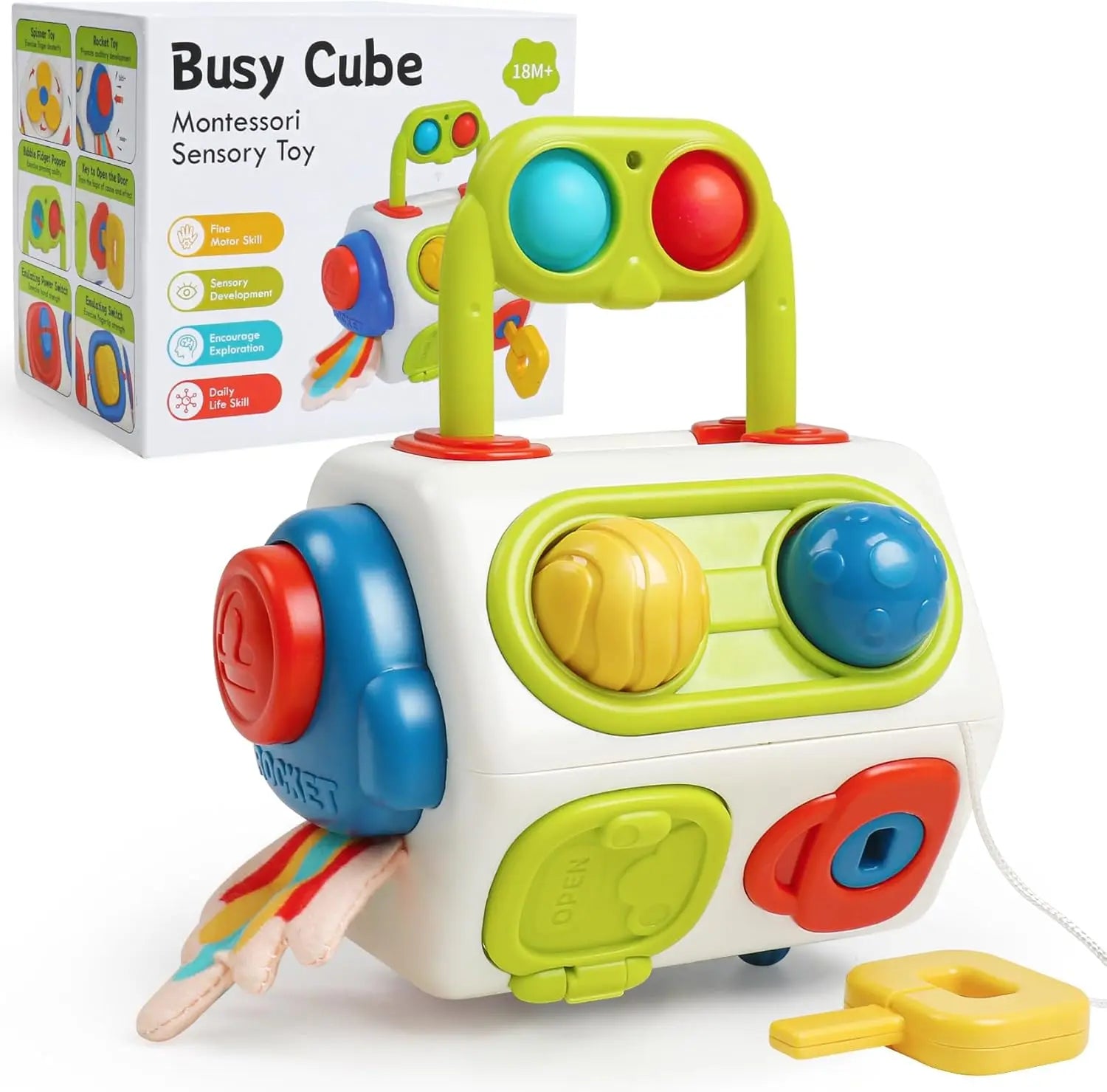 Montessori Busy Cube