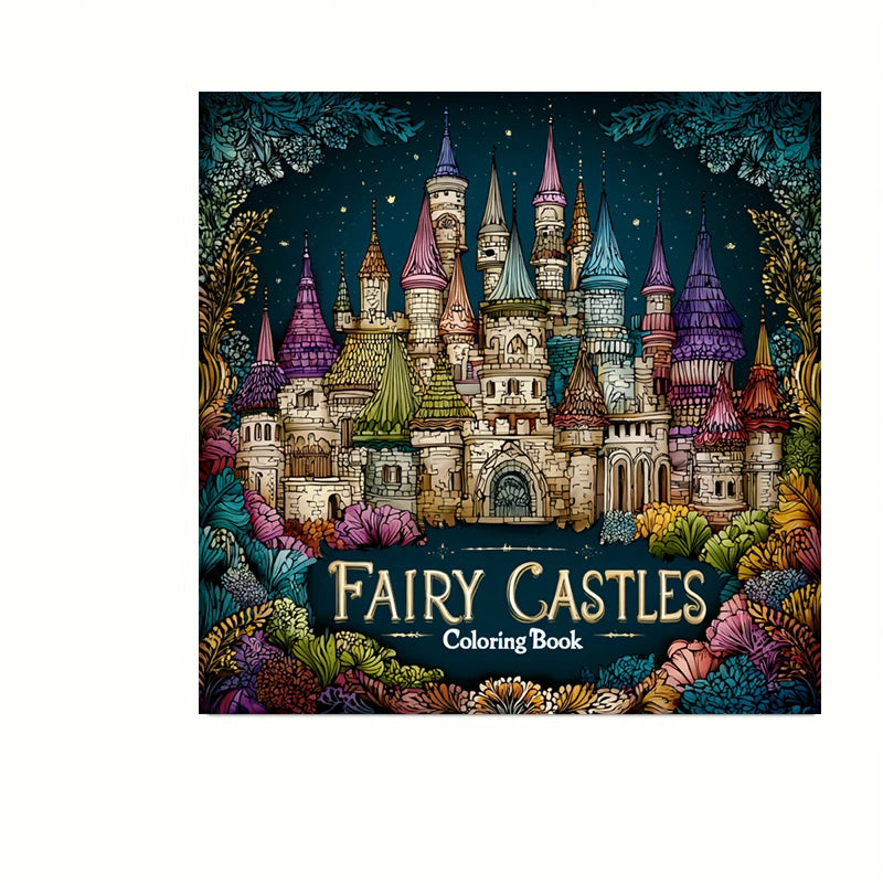 Fairy Tale Castles Colouring Book