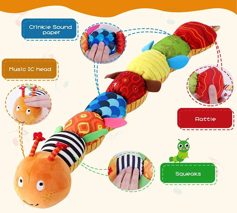 Musical Caterpillar Plush Toy