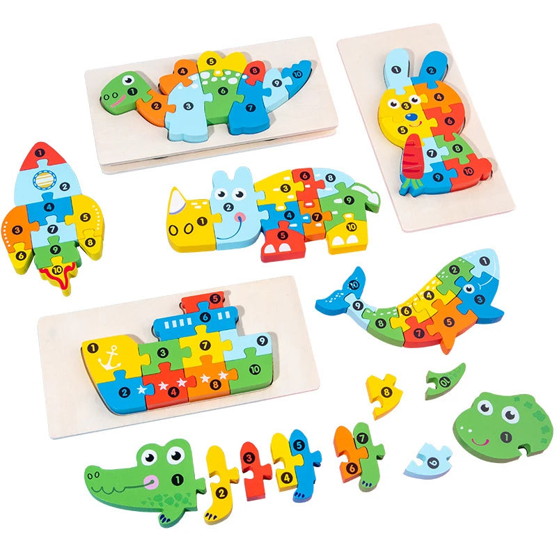 Montessori Wooden Puzzle